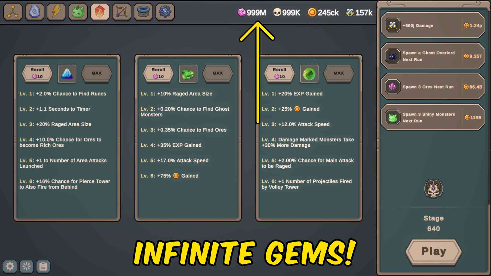 Maktala: Slime Lootfest — Give Gems (screenshot 2)